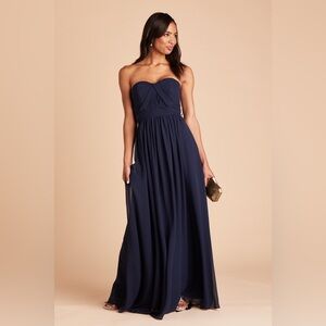 Birdy Grey Strapless Navy Dress